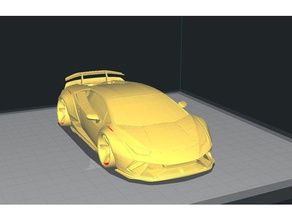 lamborghini huracan performante liberty walk automotive 3d print model - Mito3D