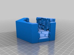 09 3 d la stampa grotta dnd piastrelle dungeons dragons rpg 3d print model - Mito3D