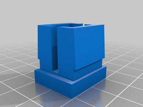 adaptateur boitier &agrave Lünetten peugeot 3008 Haushalt versorgt soleil 3d print model - Mito3D
