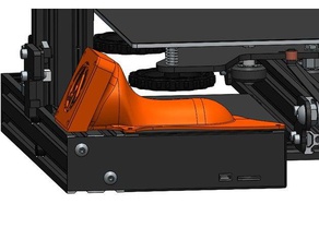 Deckenventilator pin 27 ender 3 d Drucker Teile creality 2 ender3 fan modul 3d print model - Mito3D