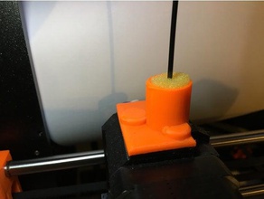 prusa i3 mk3 filament dust filter cap 3d printer accessories design 3d print model - Mito3D