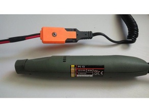 proxxon micromot compatible 12v plug pièces prise électrique la ponceuse outil 3d print model - Mito3D