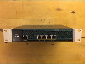 cisco 2504 wireless controller 10 inch rack mount electronics 10inch network 3d print model - Mito3D