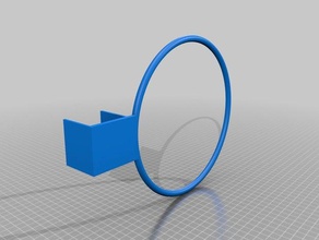 über die Tür basketball hoop aktualisiert sport im freien office 3d print model - Mito3D