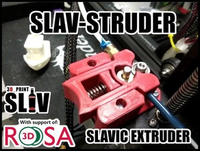 eslavos-struder real eslava extrusora 3d a impressora extrusoras bowden compot compota j-struder jstruder kompot seemecnc 3d print model - Mito3D