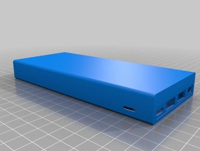 powerbank caso de reemplazo la kinps pwb ks901 partes 3d print model - Mito3D