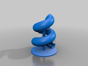 nespresso espiral copa do distribuidor a cozinha jantar 3d print model - Mito3D