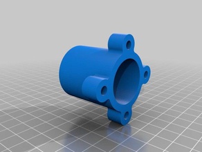 34 pvc pipe flange other cake structure 3d print model - Mito3D