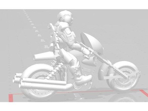 orc ir ganger modelos 28mm cyberpunk fantasia shadowrun wargaming 3d print model - Mito3D