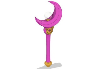 sailor moon healing wand costume cosplay accessory prop weapon sailormoon 3d print model - Mito3D