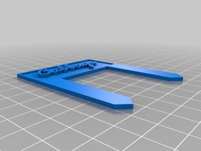 il mio impianto personalizzata segno di cavolo all'aperto giardino 3d print model - Mito3D