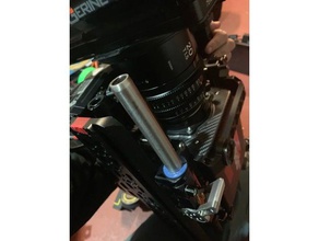 15mm 19mm Buchse Kamera - adapter follow focus rod 3d print model - Mito3D