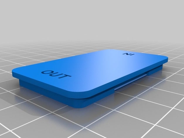 lm2596 convertitore buck caso l'elettronica custodia 3D print model - Mito3D