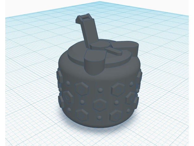 apex lendas granada 3d impressão frag 3D print model - Mito3D