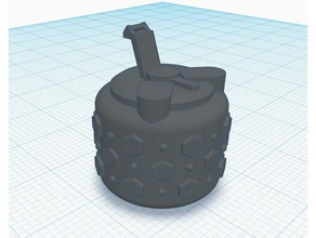 apex legends grenade 3d printing frag 3d print model - Mito3D