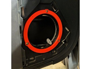 anpassbare 3-Punkt-Lautsprecher-adapter-Klammer automotive audio honda element Lautsprecher Halterung 3d print model - Mito3D