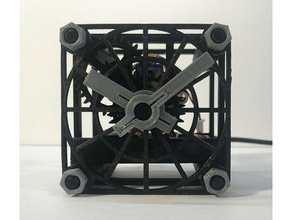 basit bir saat mekanik oyuncaklar iş ortamına uygun olmayan 3d print model - Mito3D