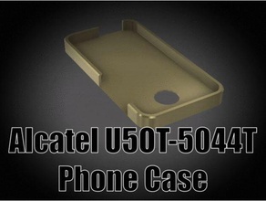 alcatel u5 ot-5044t cas téléphone phonecase 3d print model - Mito3D
