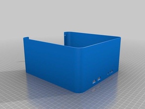 monsterlabo ersten front der Haut unteren Teil Elektronik 3d print model - Mito3D