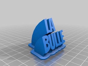bulle office angepasst 3d print model - Mito3D