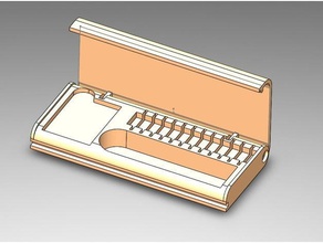 usb-Schlüssel, sd-card-box 3d Drucker - Zubehör 3d-drucken micro-sd-card-Halter usb-stick 3d print model - Mito3D