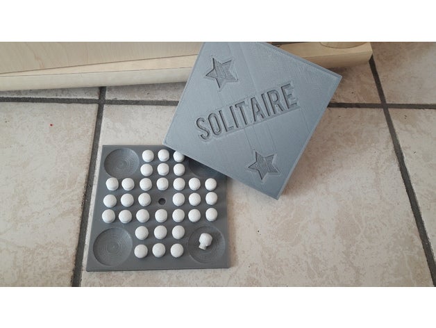 solitaire game games puzzle spiele 3D print model - Mito3D