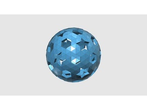 geodesic6vspherepattern001 per la matematica arte 3d print model - Mito3D