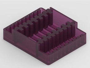 micro sd-sd tutucu 410 820 1240 adet aracı sahipleri kutuları sd kart sahibi 3d print model - Mito3D