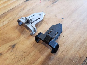 bosch dishwasher upper rack rail clip end replacement parts 3d print model - Mito3D