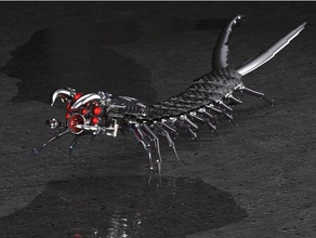 centipede mechanical robotics 3d print model - Mito3D