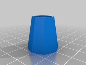 semplice vaso all'aperto giardino 3d print model - Mito3D