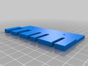 cableholder 3d printing 3d print model - Mito3D