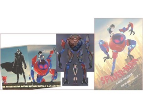 spider-man en toile verset spdr encore wip les jouets jeux marvel comics mecha le robot spiderman 3d print model - Mito3D