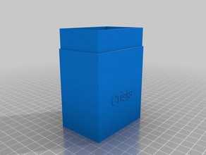 crisis card box games customized 3d print model - Mito3D