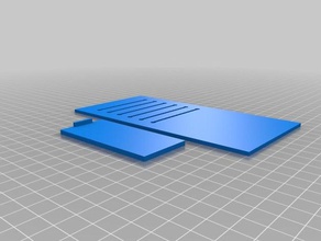 6 placa vertical 3d print model - Mito3D