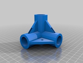 frame connector connecteur chassis --serre jardin greenhouse 3d printing garden 3d print model - Mito3D