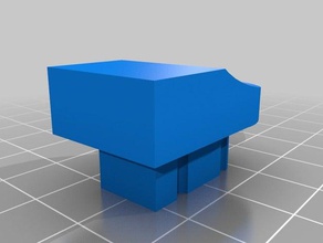 asiento de inodoro parachoques jacob delafon 3d impresión 3d print model - Mito3D