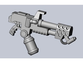 flamer warhammer 40k 40000 i giocattoli giochi libero armi speciali 3d print model - Mito3D
