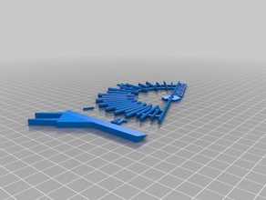 meine angepasste sand Sonnenuhr einfach genau Mathematik 3d print model - Mito3D