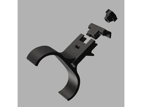 nikon aculon Entfernungsmesser mount picatinny-schiene sport im freien Klemme 3d print model - Mito3D