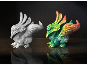 baby phoenix creatures nsfw 3d print model - Mito3D