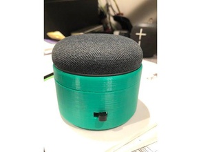 google mini Şarj Edilebilir Pil Paketi pil paketi şarj cihazı 3d print model - Mito3D
