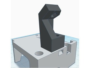 prusa i3 nozzle fan 45 degree support 3d printer extruders mk2 mk23 mk25 mk3 3d print model - Mito3D