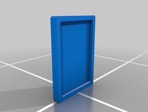 magnetica frigo cornice arredamento magnete del frigorifero per la casa photo frame 3d print model - Mito3D