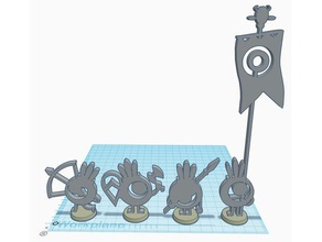 patapon miniaturen Spiele 3d print model - Mito3D