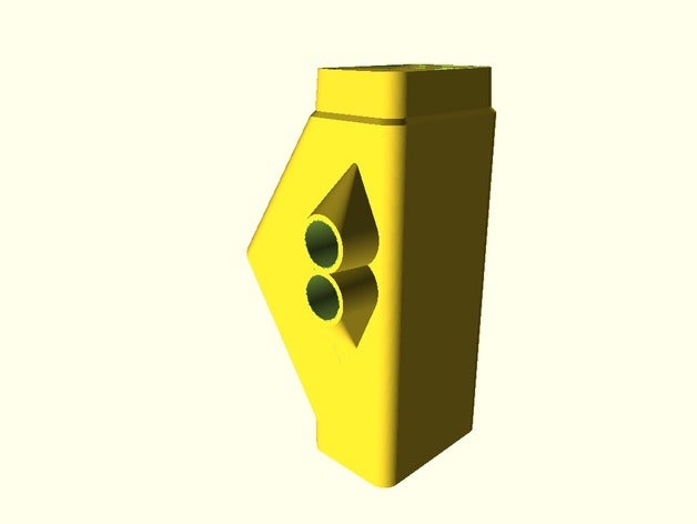 downspout de desvio substituição partes 3D print model - Mito3D