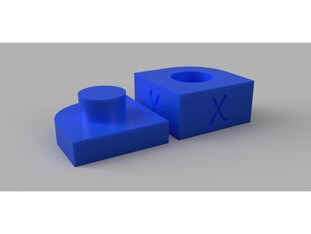 40mm xyz calibration cube engineering fits 3d printing tests 3D print model - Mito3D
