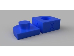 40mm xyz calibration cube engineering fits 3d printing tests 3d print model - Mito3D