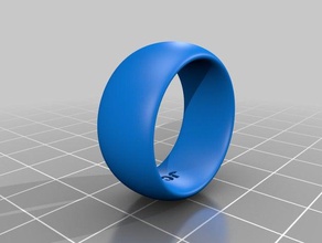 ergo ring rings jewelry 3d print model - Mito3D