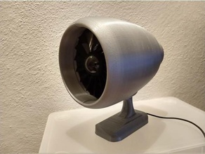 usb-powered turbine fume extractor diy 3d print model - Mito3D